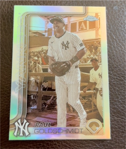 2025 Topps Chrome #168 Paul Goldschmidt — front