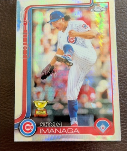 2025 Topps Chrome #149 Shota Imanaga — front
