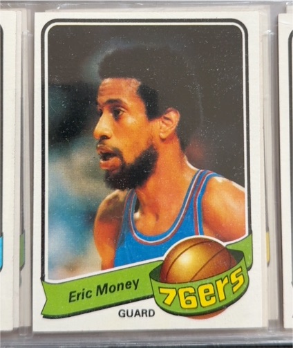 1979-80 Topps #89 Eric Money — front