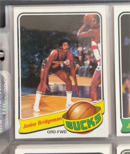 1979-80 Topps #91 Junior Bridgeman — front