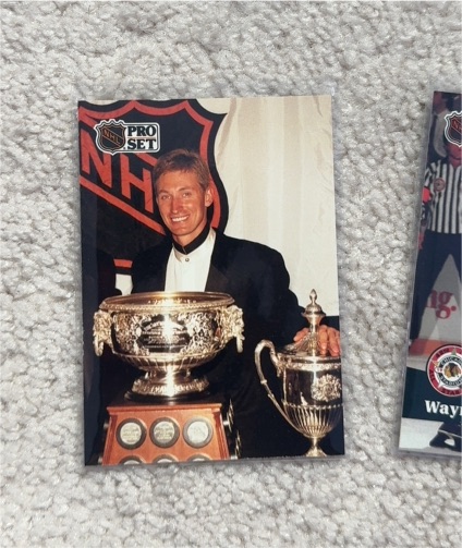 1991-92 Pro Set #324 Wayne Gretzky — front