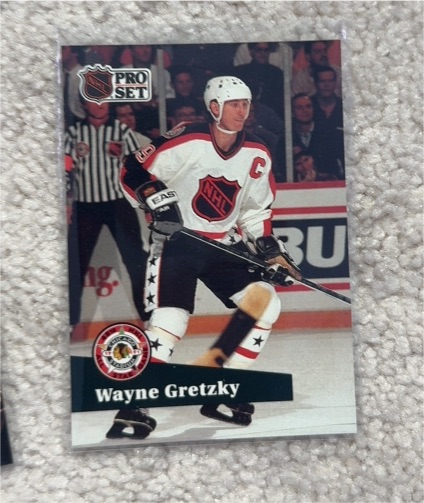 1991-92 Pro Set #285 Wayne Gretzky — front