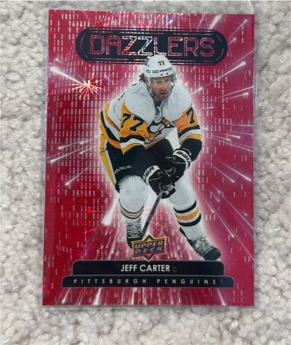 2022-23 Upper Deck Series 1 Dazzlers #DZ-46 Jeff Carter — front