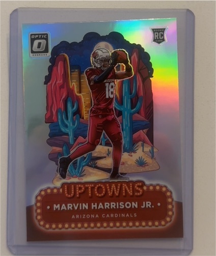 2024 Panini Donruss Optic Uptowns #5 Marvin Harrison Jr. — front
