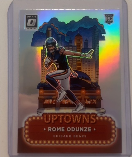 2024 Donruss Optic Uptowns #11 Rome Odunze Rookie Card — front