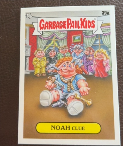 2024 Topps Garbage Pail Kids Kids at Play #39a Noah Clue — front