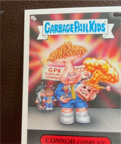 2024 Topps Garbage Pail Kids Kids At Play #40a Connor Cosplay — front