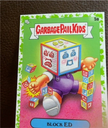2024 Topps Garbage Pail Kids Kids At Play #5a Block Ed — front
