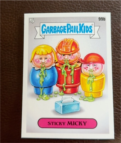 2024 Topps Garbage Pail Kids #99b Sticky Micky — front