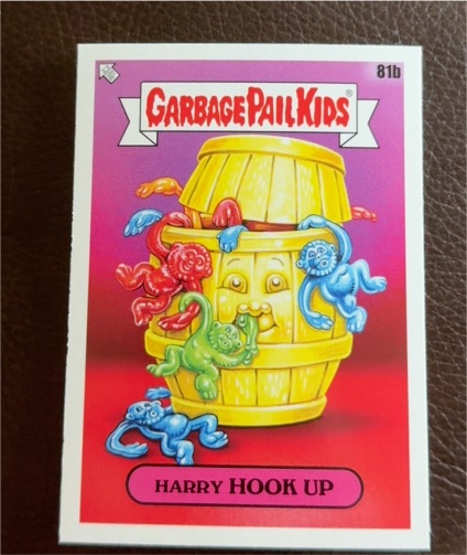 2024 Topps Garbage Pail Kids Kids at Play #81b Harry Hook Up — front