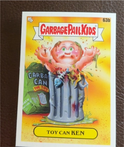 2024 Topps Garbage Pail Kids Kids-At-Play #63b Toy Can Ken — front