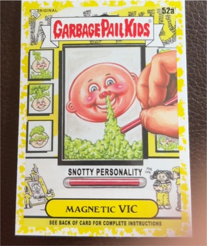 2024 Topps Garbage Pail Kids Kids At Play #52a Magnetic Vic — front