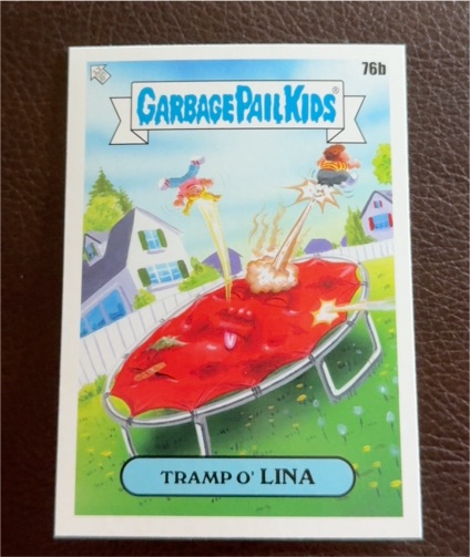 2024 Topps Garbage Pail Kids Kids At Play #76b Tramp O' Lina — front