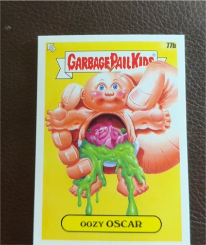 2024 Topps Garbage Pail Kids Kids At Play #77b Oozy Oscar — front
