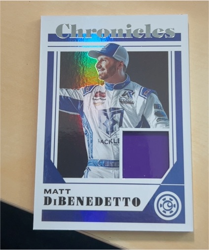 2023 Panini Chronicles Luminance Racing #CS-MD Matt DiBenedetto — front