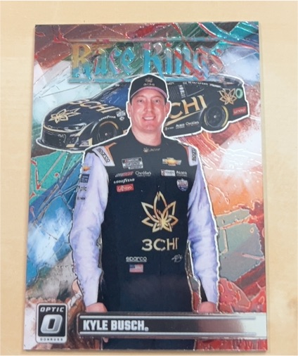 2024 Donruss Optic Racing Race Kings #198 Kyle Busch — front
