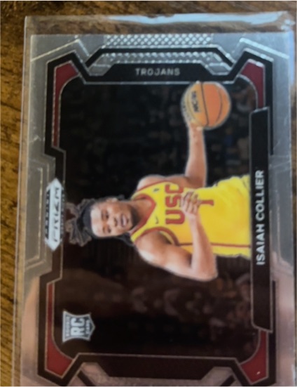 2024 Panini Prizm Draft Picks #2b Isaiah Collier — front