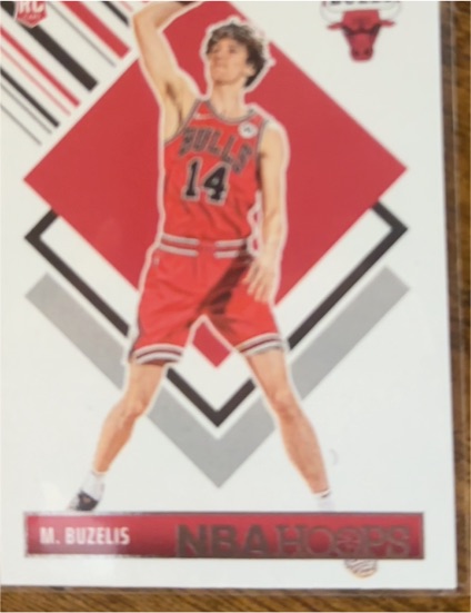 2024-25 Panini NBA Hoops #295 Matas Buzelis — front