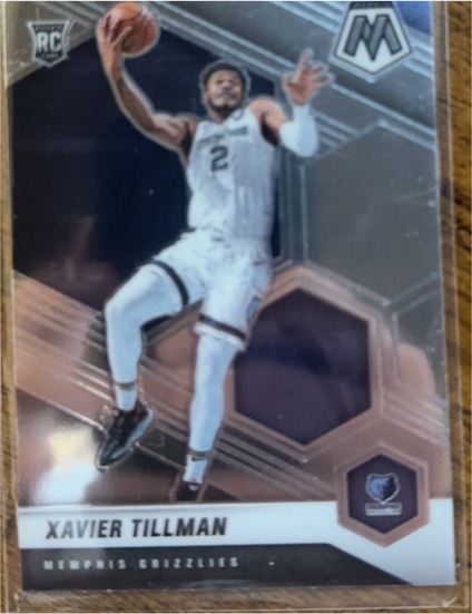 2020-21 Panini Mosaic #213 Xavier Tillman — front