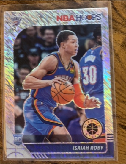 2019-20 Panini NBA Hoops Premium Stock #234 Isaiah Roby — front
