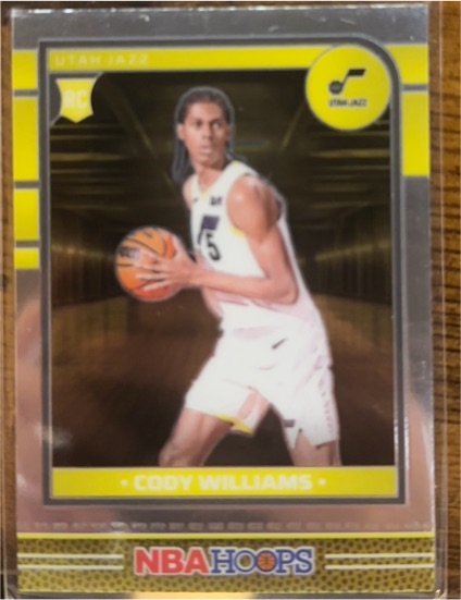 2024-25 Panini NBA Hoops #240 Cody Williams — front