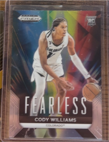 2024 Panini Prizm Draft Picks #5 Cody Williams Fearless — front