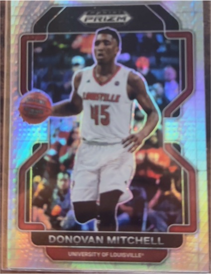 2022 Panini Prizm Draft Picks #15 Donovan Mitchell — front