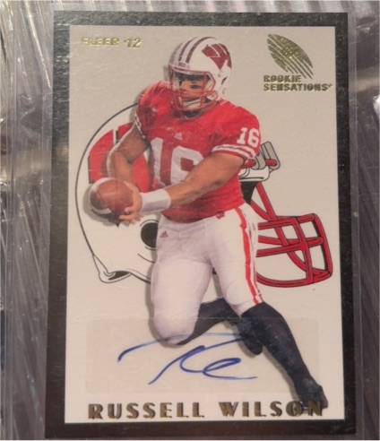 2012 Fleer Retro Rookie Sensations #RS-23 Russell Wilson — front