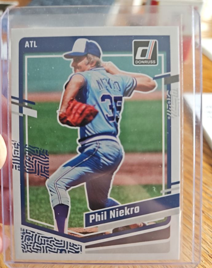 2023 Donruss #199 Phil Niekro — front