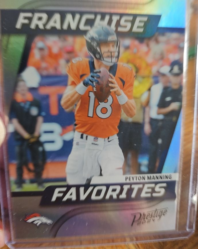 2024 Panini Prestige #2 Peyton Manning Franchise Favorites — front