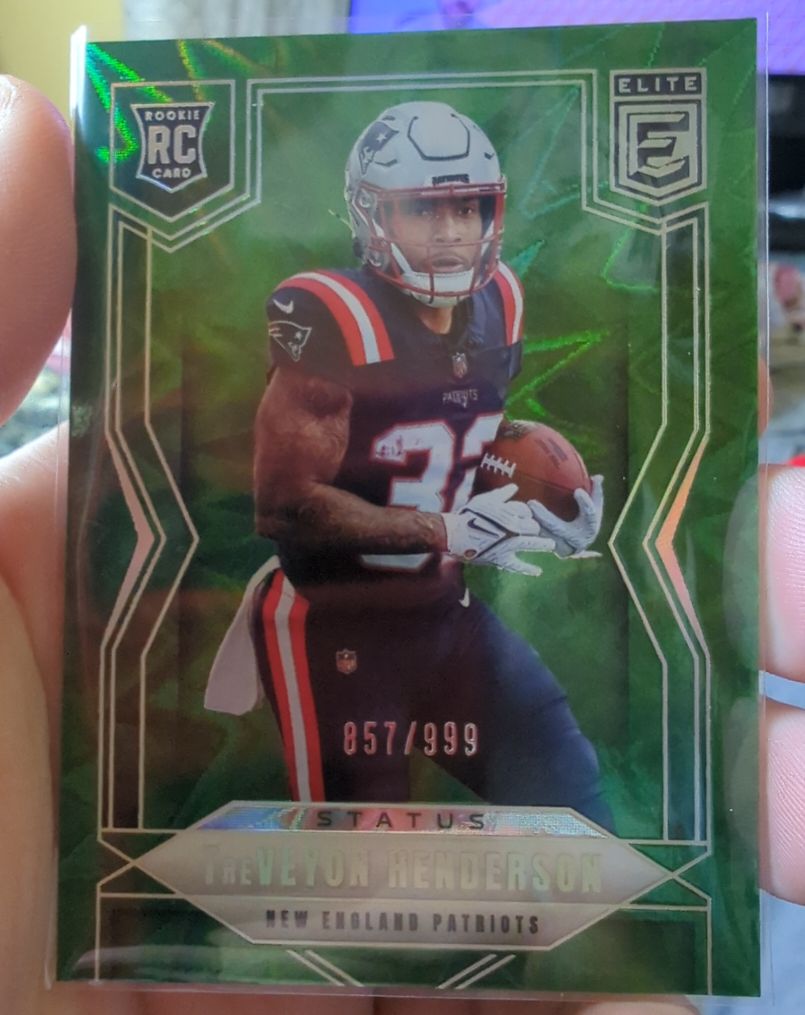 2025 Panini Donruss Elite #RC TreVeyon Henderson — front