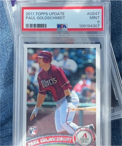 2011 Topps Update #US47 Paul Goldschmidt — front