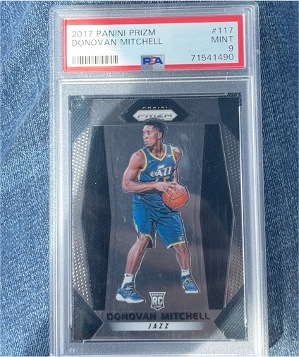 2017 Panini Prizm #117 Donovan Mitchell — front