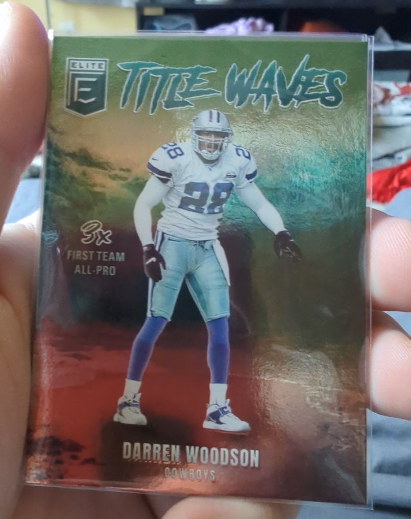 2025 Panini Donruss Elite #3 Darren Woodson Title Waves — front