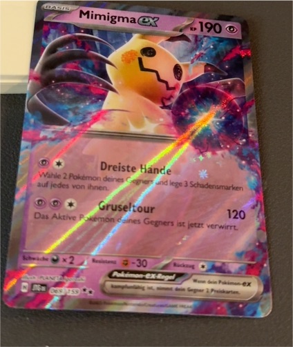 2025 Pokémon SV09: Journey Together #069 Mimikyu EX — front