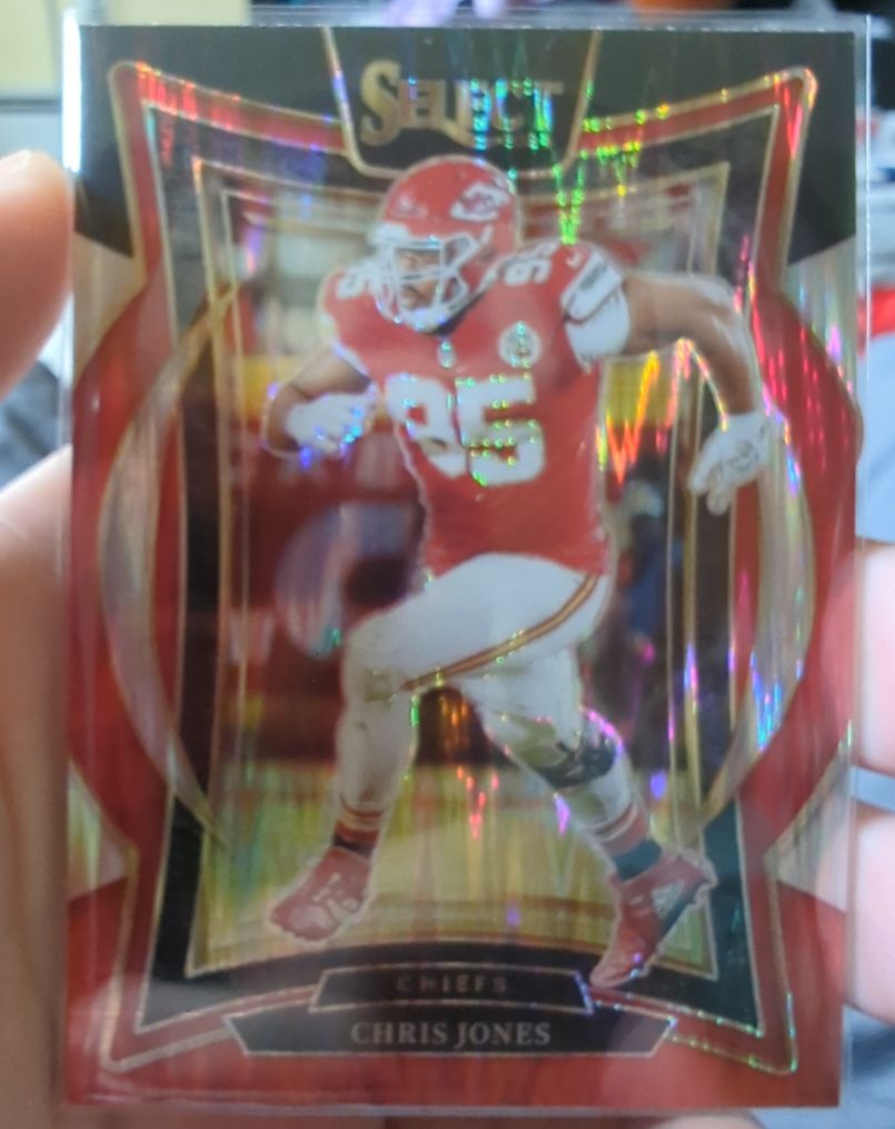 2024 Panini Select #19 Chris Jones — front