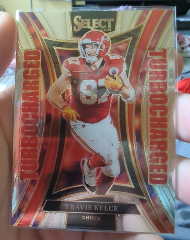 2024 Panini Select #13 Travis Kelce Turbocharged — front