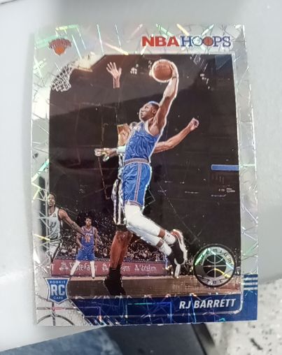 2019-20 Panini NBA Hoops Premium Stock #201 RJ Barrett — front