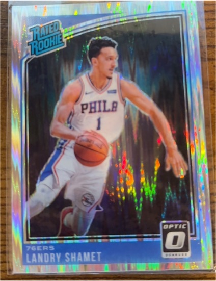 2018-19 Panini Donruss Optic #158 Landry Shamet — front