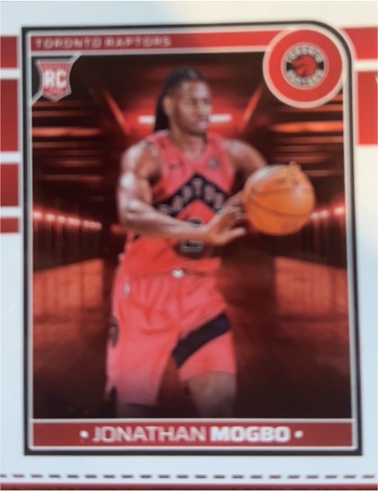2024-25 Hoops #261 Jonathan Mogbo — front