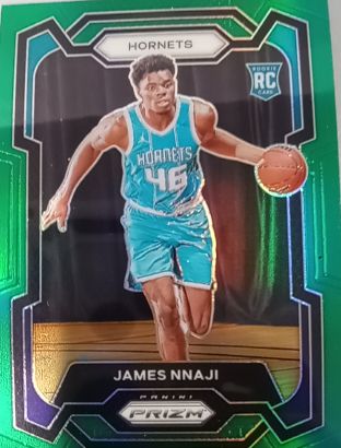 2023-24 Panini Prizm #159 James Nnaji — front