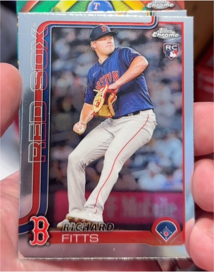 2025 Topps Chrome #72 Richard Fitts — front