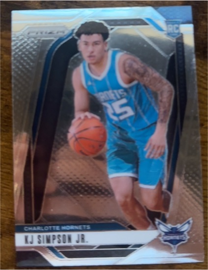 2024-25 Panini Prizm #247 KJ Simpson Jr. — front