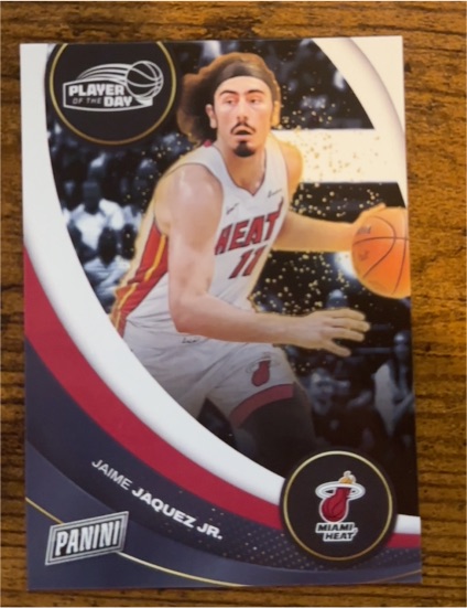 2024-25 Panini Player of the Day #48 Jaime Jaquez Jr. — front