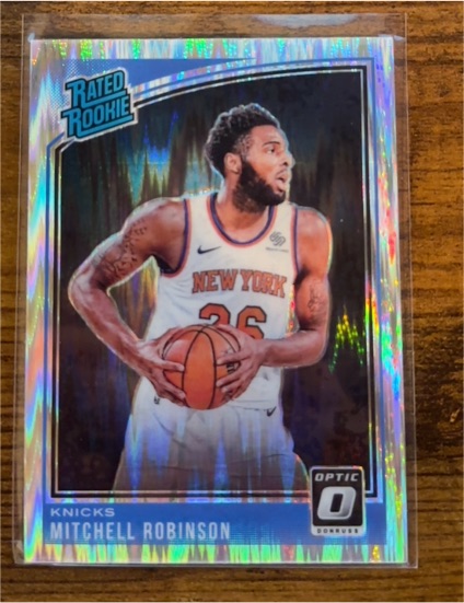 2018-19 Panini Donruss Optic #163 Mitchell Robinson — front