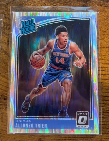 2018-19 Panini Donruss Optic #175 Allonzo Trier — front
