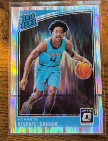 2018-19 Panini Donruss Optic #189 Devonte' Graham — front