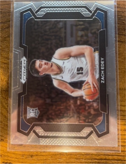 2024 Panini Prizm Draft Picks #1b Zach Edey — front
