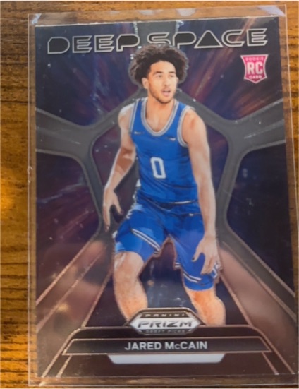 2024 Panini Prizm Draft Picks #6 Jared McCain Deep Space — front