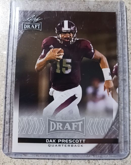 2016 Leaf Draft #19 Dak Prescott — front